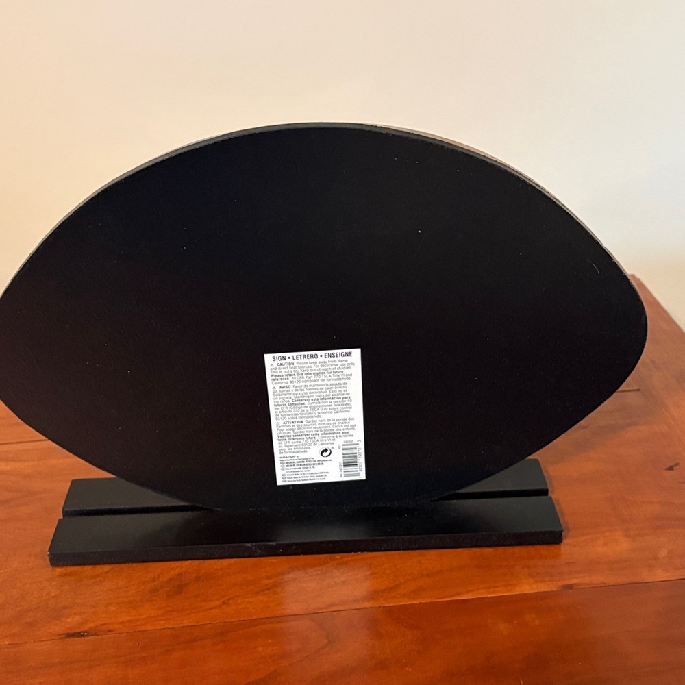 Football “Touch Down” Sign Decor | Sports Fan Home Decor - Picture 3 of 5